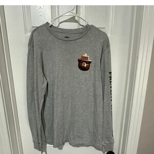 Smokey the Bear long sleeve T-shirt Medium